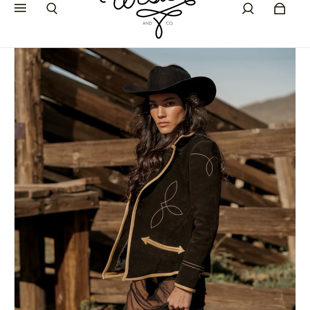 Western and Co. Rodeo Ready Black Blazer